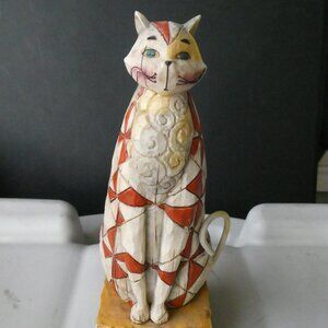 Heartwood Creek by Jim Shore Cat Figurine Abraham